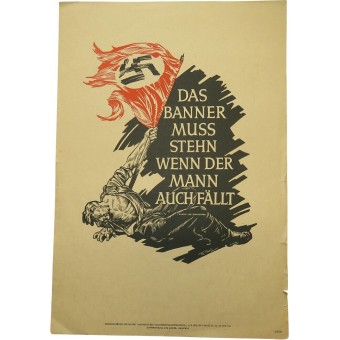 Il banner deve stare anche se luomo è caduto. Albert Leo Schlageter. Espenlaub militaria