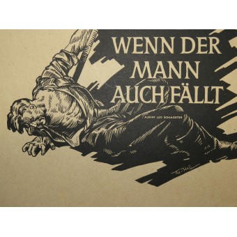 « La bannière doit se tenir même si lhomme est tombé ». Albert Leo Schlageter. Espenlaub militaria