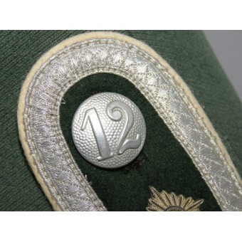 Wehrmacht Infanterie Waffenrock tunika för Ofw A.Löffler - Inf-Regiment 17 Brauschweig. Espenlaub militaria