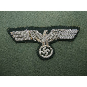 Wehrmacht tunique Waffenrock pour Infanterie OFW A.Löffler - Inf Régiment 17 Brauschweig. Espenlaub militaria