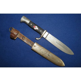 HJ Fahrtenmesser - HJ cuchillo de campamento, RZM M7 / 55/38.. Espenlaub militaria