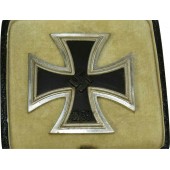 Croix de fer de première classe 1939 avec étui de présentation, marqué 
