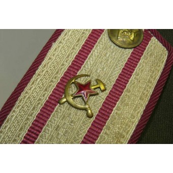 Soviétique M 43 officiers gimnasterka pour Major de loffre / services Comissariat.. Espenlaub militaria