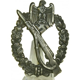 WW2 -jalkaväen hyökkäysmerkki - hopea.. Espenlaub militaria