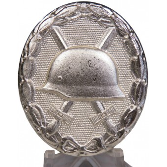 1957 year wound badge in silver. Espenlaub militaria