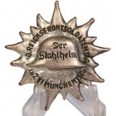 Un très rare badge de réunion des membres de la Stahlhelm en 1925