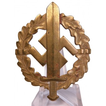 Frühes SA-Sportabzeichen in Bronze von B. Schneider, 1 Typ. Buntmetall. Espenlaub militaria