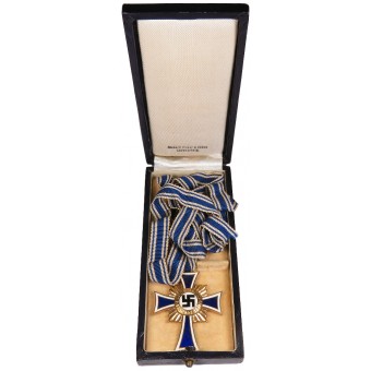 Ehrenkreuz der Deutschen Mutter in Gold 1938 A. Hitler. R. Sieper & Söhne. Espenlaub militaria