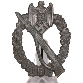 Infanterie Sturmabzeichen Silber R.S - Rudolf Souval. Espenlaub militaria
