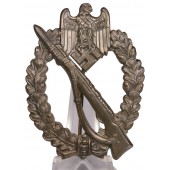 Infanteriesturmabzeichen en bronce - Friedrich Orth