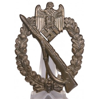 Infanteriersurmabzeichen en bronze - Friedrich Orth. Espenlaub militaria