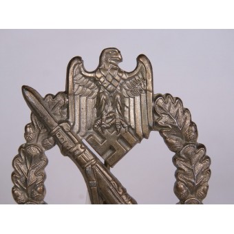 Знак пехотный штурм в бронзе- Friedrich Orth. Espenlaub militaria