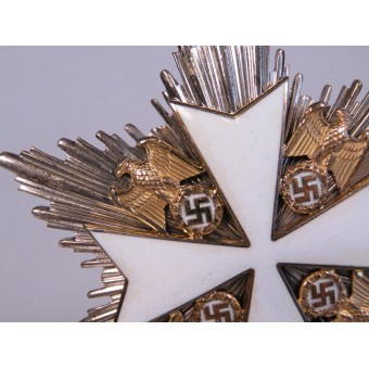 Orden del águila alemana - estrella de segunda clase con espadas, de Godet. Espenlaub militaria