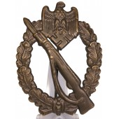 Infanteriesturmabzeichen in Bronze Otto Schickle