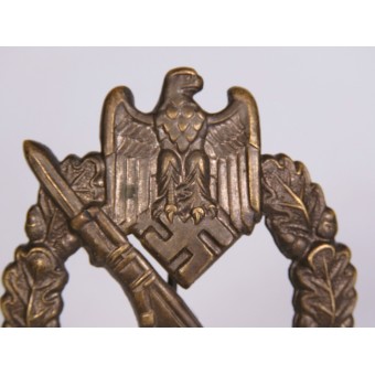 Schickle/Meyer Design Infanteriesturmabzeichen en la insignia de bronce. Espenlaub militaria