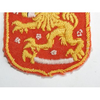 Sleeve National Shield del volontario finlandese in Waffen-SS, 1 ° tipo. Espenlaub militaria