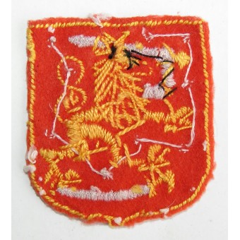 Sleeve National Shield del volontario finlandese in Waffen-SS, 1 ° tipo. Espenlaub militaria