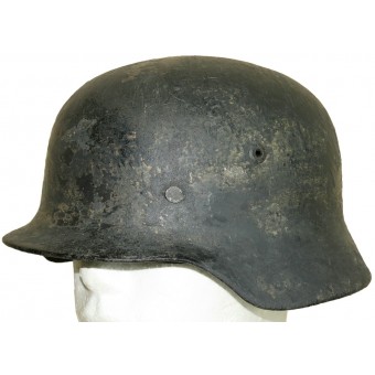 Стальной шлем Люфтваффе NS66 камуфляж. Espenlaub militaria