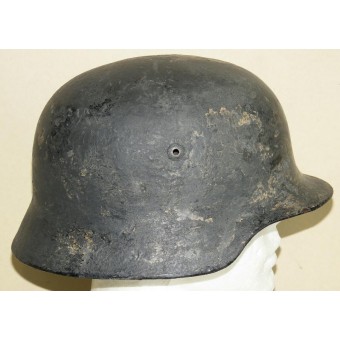 Стальной шлем Люфтваффе NS66 камуфляж. Espenlaub militaria