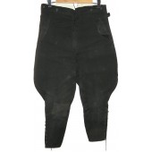 Чёрные брюки галифе из материала " Kord"для формирований Н.С.Д.А.П: НСКК/СС