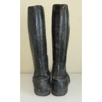 Leather boots of a serviceman of the territorial corps of the Red Army. Espenlaub militaria