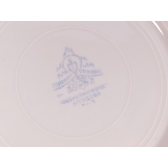 Assiette de soupe à la guerre de lArmée rouge avec le logo PKKA. Espenlaub militaria
