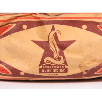 Упаковка табака выпущена в довоенное время в Эстонской ССР. Espenlaub militaria