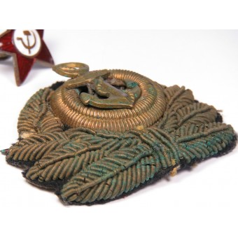 Corona di ghirlanda per lequipaggio di comando del copricapo della Marina sovietica. Espenlaub militaria