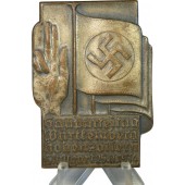 Знак- Областной партийный день НСДАП Вюртемберг, Штутгарт, Гогенцоллерн, 25 февраля 1934г