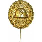 Distintivo della ferita del Terzo Reich in oro