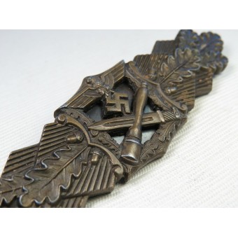 Nahkampfspange- Bronze-A.G.M.u.K. Gablonz- Nahkampfspange. Espenlaub militaria