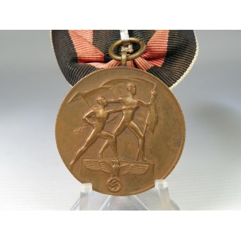 Tschechische Anschluss-Medaille von dem seltenen Hersteller Petz&Lorenz. Espenlaub militaria