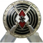 Гитлерюгенд знак за снайперскую стрельбу- серебряная степень