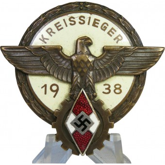 HJ Kreissieger im Concorso Nazionale del Commercio Reichsberufswettkampf 1938-. Espenlaub militaria