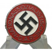 NSDAP-Abzeichen vom Ende des Krieges, Karl Wurster-Markneukirchen, M 1/34.