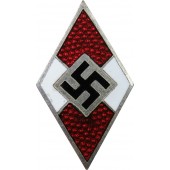 M1/14 gemarkeerd HJ lid badge