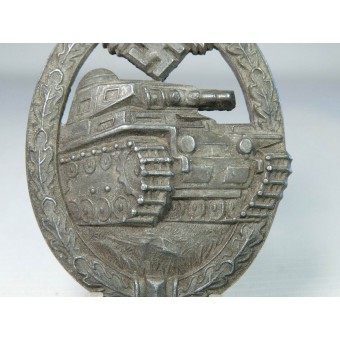 Panzerkampfabzeichen, PKA, Panzer Assault Badge da Hermann Aurich. Espenlaub militaria