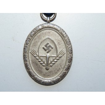 Выслужная медаль РАД, за 12 лет выслуги, серебряная степень. Espenlaub militaria