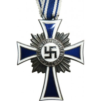 WW2 Duitse moeder Cross, 3rd Reich, zilveren klasse. Espenlaub militaria