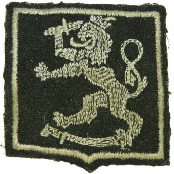 Нарукавный щит добровольца финна в Ваффен-СС. Espenlaub militaria