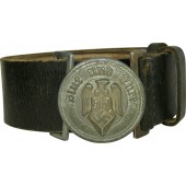Cintura e fibbia in pelle del leader della HitlerJugend. M 4 /119 RZM
