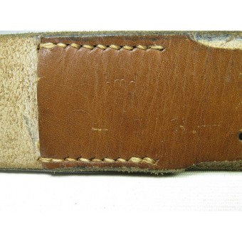 HitlerJugend leader leather belt and buckle.  M 4 /119 RZM. Espenlaub militaria