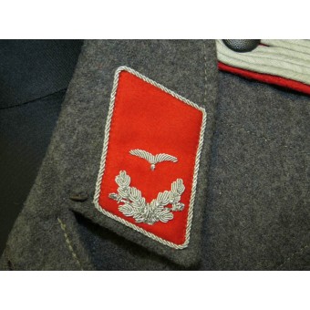 Luftwaffe FLAK löjtnant tunika med KRIM sköld utmärkelse.. Espenlaub militaria
