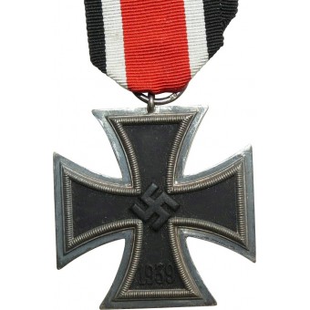German WW2 EK2  cross, 1939, 2nd class, marked 27. Espenlaub militaria