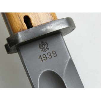 Puolan bajonetti M1924 (1927) Mauser -kivääreille. Espenlaub militaria