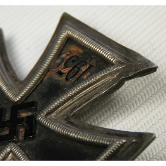 Battle damaged Iron cross 1st class 1939. Espenlaub militaria