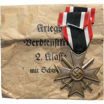 Kriegsverdienstkreuz 2.Klasse - Steihauer y suerte. Espenlaub militaria