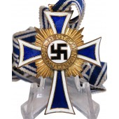 Mother cross in gold, 3rd Reich.