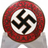 Insignia de miembro del NSDAP Ferdinand Wagner-Pforzheim, 1/8 RZM