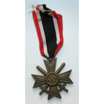 Kriegsverdienstkreuz 1939 mit Schwertern. 55 markiert. Espenlaub militaria